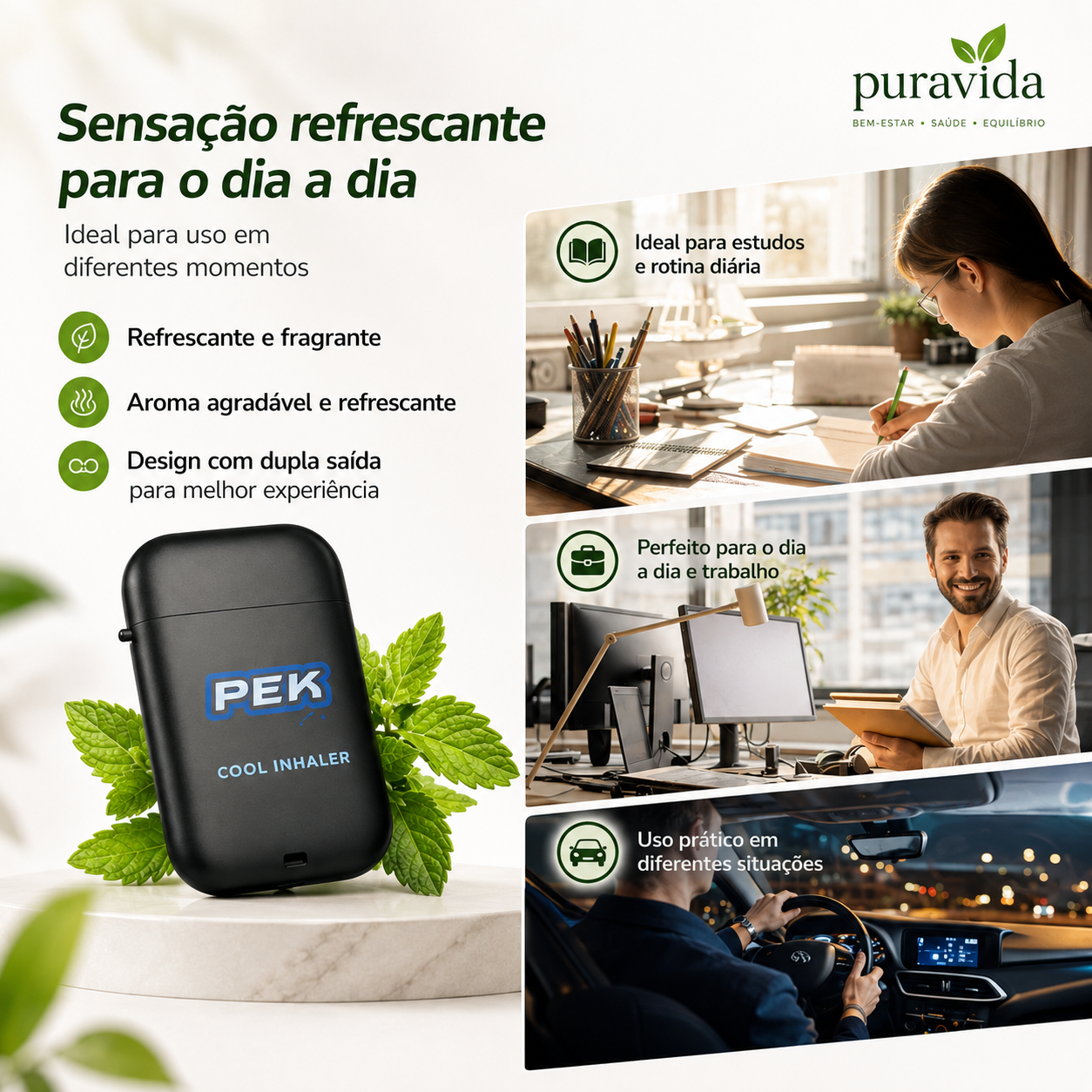 PEK Cool Inhaler Puravida